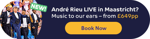 André Rieu LIVE in Maastricht? Music to our ears – from £649pp 